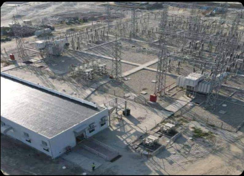 Capacitor Bank and Auxiliary Transformer Foundation